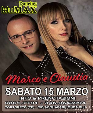 Marco & Claudia al Blu Max