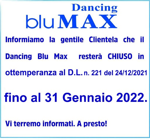 Blu Max CHIUSO