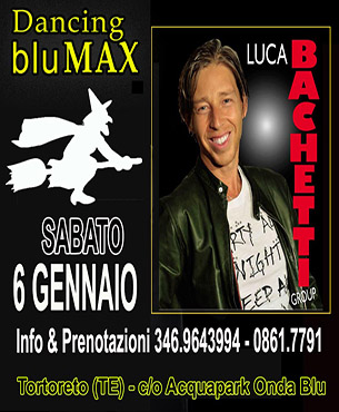 LUCA BACHETTI AL BLU MAX!